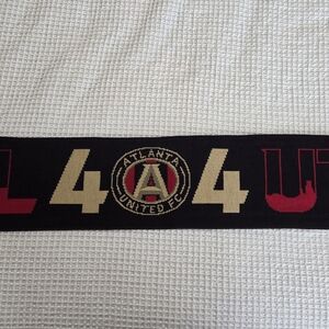 Atlanta United FC Black and Red Scarf